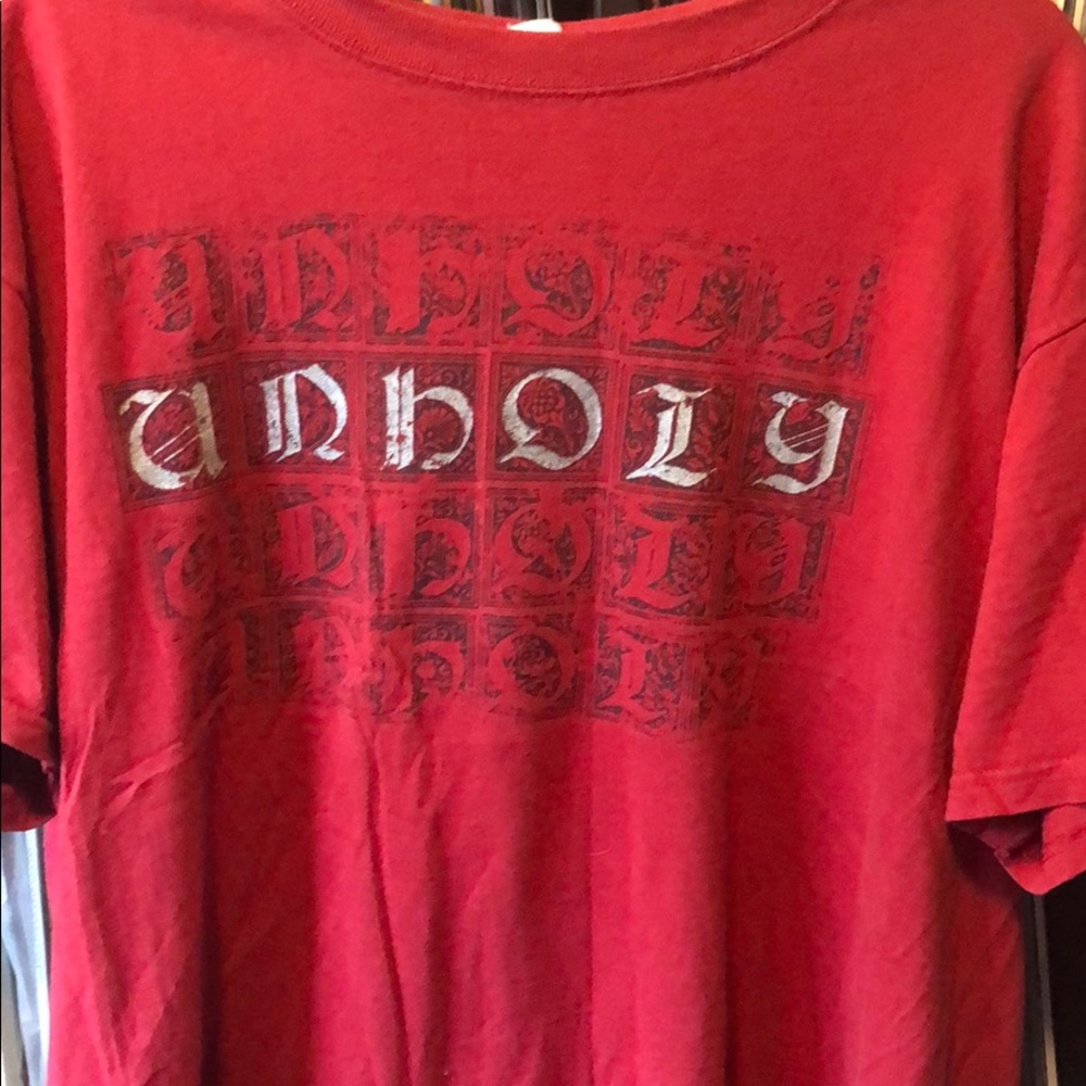 Unholy XL Shirt. Metal, Hardcore, Punk